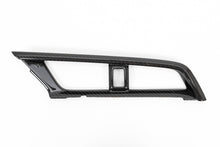 OLM LE Carbon Fiber Center Climate Control Vent Cover - 2016 - 2021 Honda Civic / 2016 - 2021 Honda Civic Type R - JDMuscleOLMC.19002.1