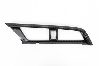OLM LE Carbon Fiber Center Climate Control Vent Cover - 2016 - 2021 Honda Civic / 2016 - 2021 Honda Civic Type R - JDMuscleOLMC.19002.1
