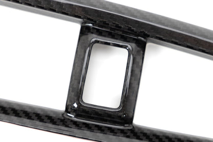 OLM LE Carbon Fiber Center Climate Control Vent Cover - 2016 - 2021 Honda Civic / 2016 - 2021 Honda Civic Type R - JDMuscleOLMC.19002.1