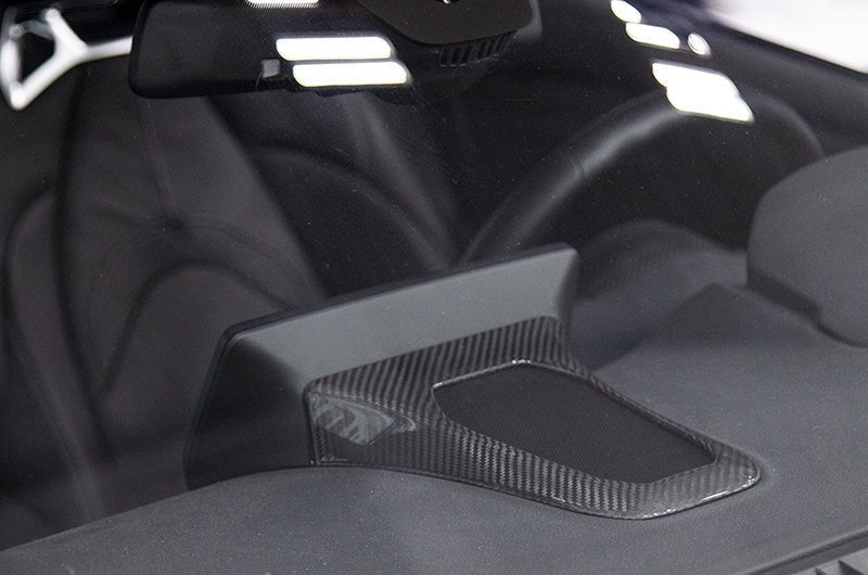 OLM LE Carbon Fiber Center Speaker Cover - 2020 Supra - JDMuscleOLMA.70155.1