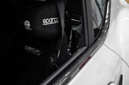 OLM LE Carbon Fiber Door Molding Covers (6pc) - 2020 GR Supra - JDMuscleOLMA.70126.1