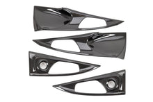 OLM LE Carbon Fiber Interior Door Handle Trim Covers (Full Set) - 2016 - 21 Honda Civic / 2017 - 21 Honda Civic Type R - JDMuscleOLMC.19004.1