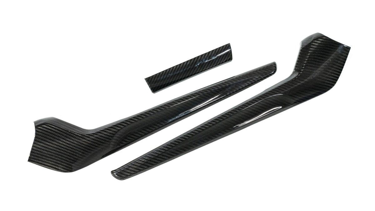 OLM LE Carbon Fiber Shift Panel Side Covers (3pc) - 2023+ Honda Civic FL5 Type R - JDMuscleOLMC.19012.1