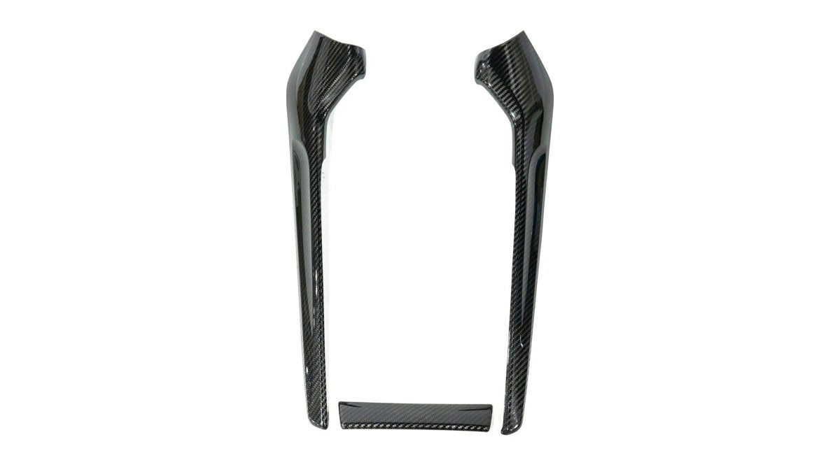 OLM LE Carbon Fiber Shift Panel Side Covers (3pc) - 2023+ Honda Civic FL5 Type R - JDMuscleOLMC.19012.1