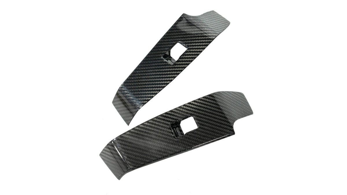 OLM LE Carbon Fiber Window Switch Panel Covers (Set of 4) - 2022+ FL Honda Civic / FL5 Type R - JDMuscleOLMC.19013.1