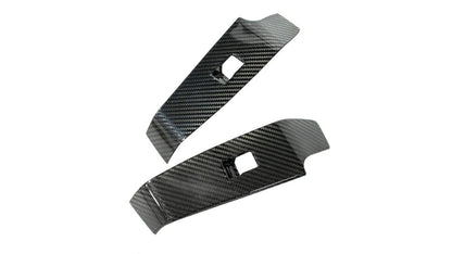 OLM LE Carbon Fiber Window Switch Panel Covers (Set of 4) - 2022+ FL Honda Civic / FL5 Type R - JDMuscleOLMC.19013.1