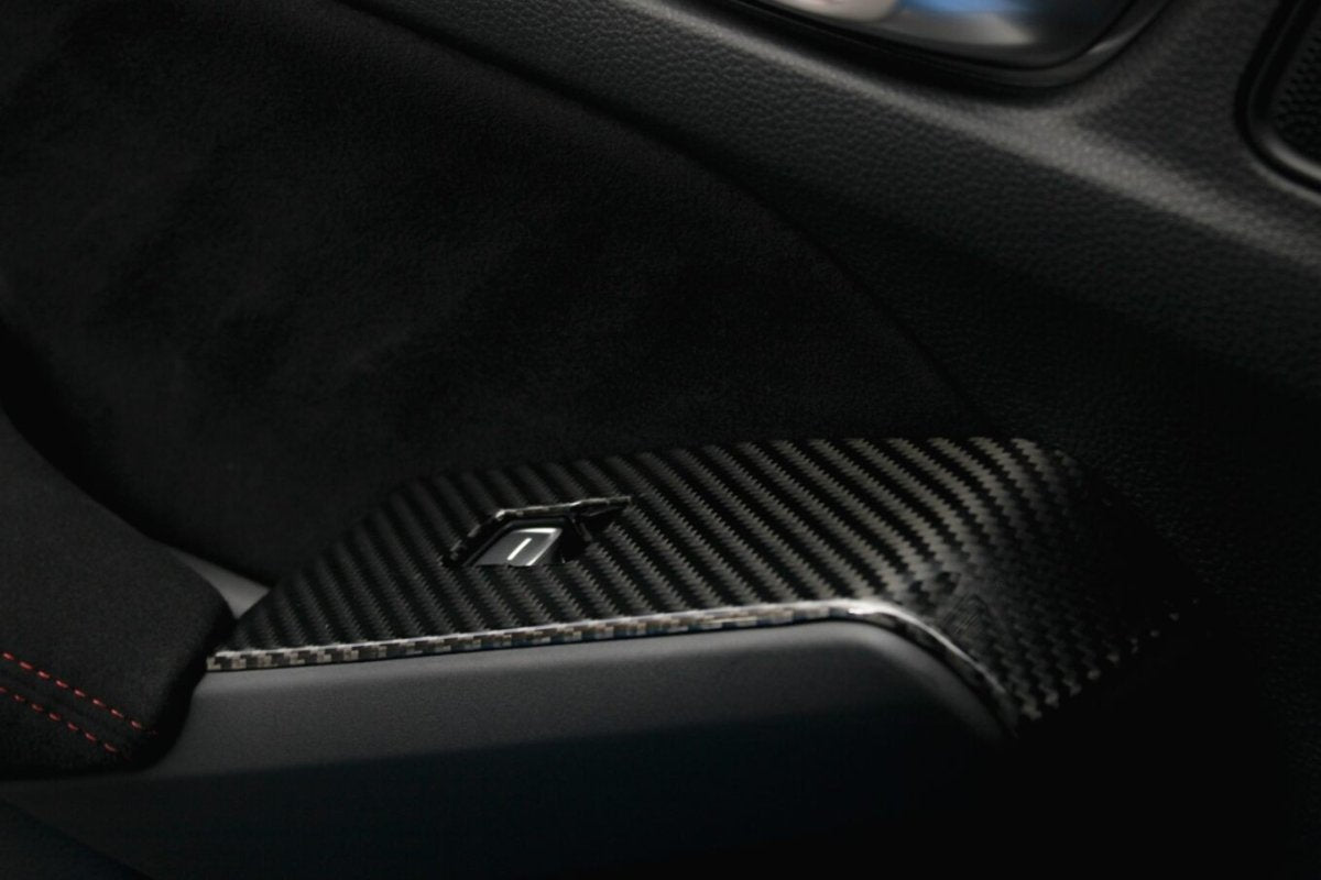 OLM LE Carbon Fiber Window Switch Panel Covers (Set of 4) - 2022+ FL Honda Civic / FL5 Type R - JDMuscleOLMC.19013.1