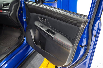 OLM LE Dry Carbon Front Door Trim Upper Panels - 15+ WRX / STI - JDMuscleOLMA.70021.1
