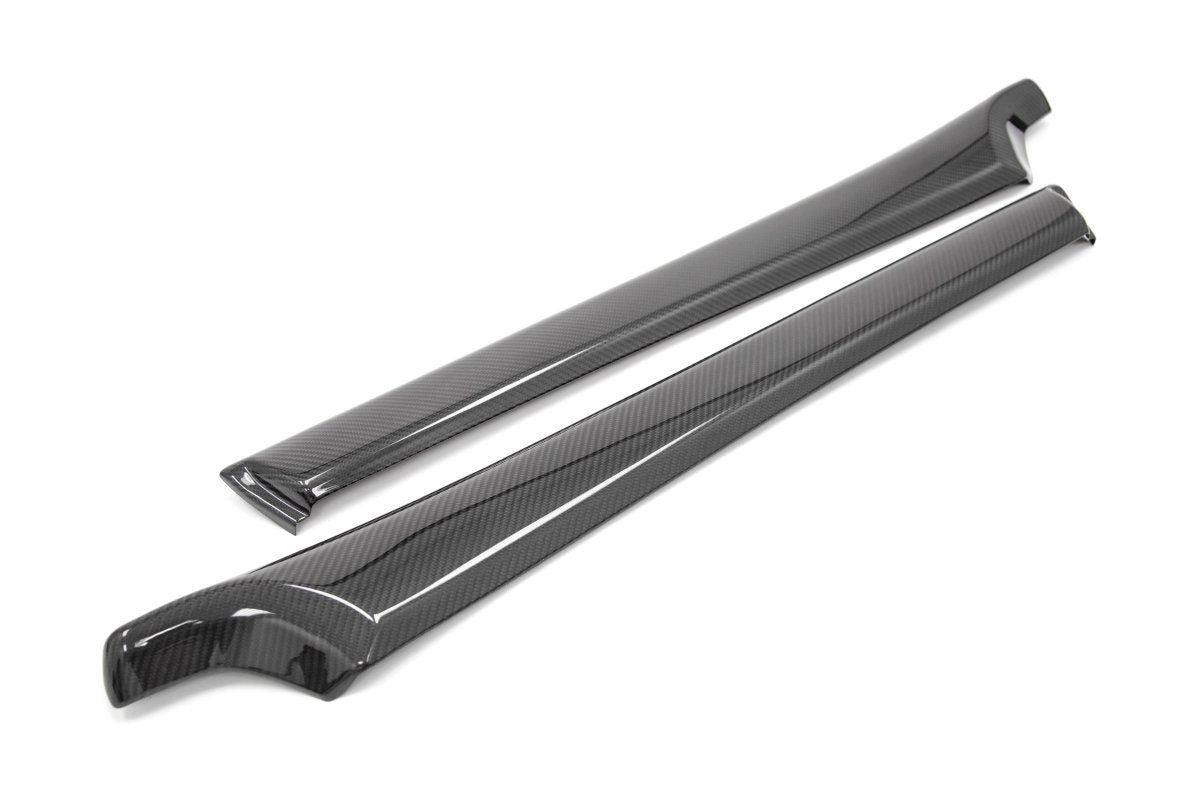 OLM LE Dry Carbon Front Door Trim Upper Panels - 15+ WRX / STI - JDMuscleOLMA.70021.1