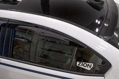 OLM LE Dry Carbon Rain Channel Guard Trim - 2015 - 2021 Subaru WRX / STI - JDMuscleOLMA.70109.1