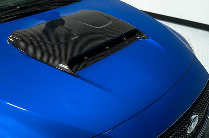 OLM LE Oversize Carbon Fiber Hood Scoop Cover - 2022+ WRX - JDMuscleOLMB.47019.1
