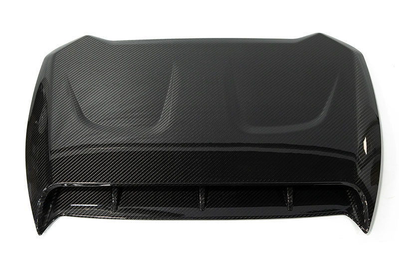 OLM LE Oversize Carbon Fiber Hood Scoop Cover - 2022+ WRX - JDMuscleOLMB.47019.1