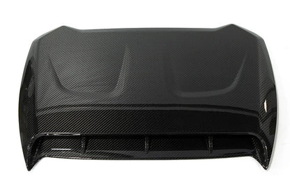 OLM LE Oversize Carbon Fiber Hood Scoop Cover - 2022+ WRX - JDMuscleOLMB.47019.1