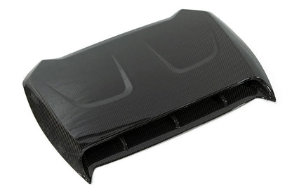 OLM LE Oversize Carbon Fiber Hood Scoop Cover - 2022+ WRX - JDMuscleOLMB.47019.1