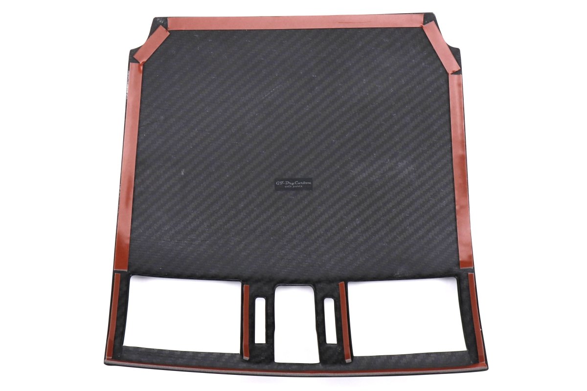 OLM LE Pre - preg Carbon Fiber Center AC Trim Covers - 2015 Subaru WRX / STI / 2014 Forester / 2013 - 2014 Crosstrek - JDMuscleOLMX-CENTER-ACVENT