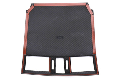 OLM LE Pre - preg Carbon Fiber Center AC Trim Covers - 2015 Subaru WRX / STI / 2014 Forester / 2013 - 2014 Crosstrek - JDMuscleOLMX-CENTER-ACVENT
