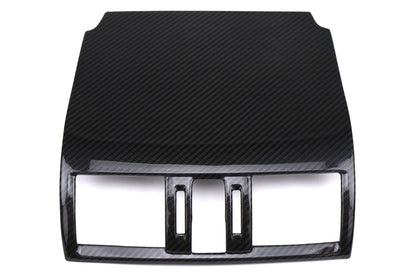 OLM LE Pre - preg Carbon Fiber Center AC Trim Covers - 2015 Subaru WRX / STI / 2014 Forester / 2013 - 2014 Crosstrek - JDMuscleOLMX-CENTER-ACVENT