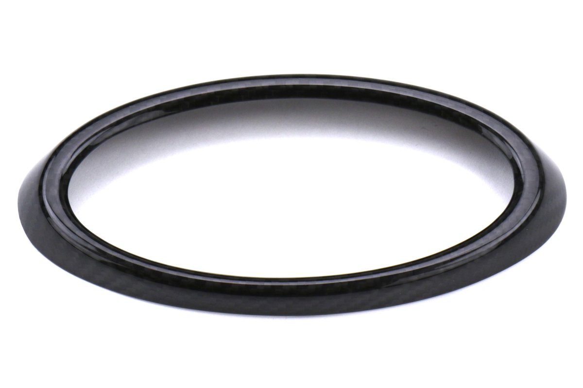 OLM LE Pre - preg Carbon Fiber Front Emblem Frame Overlay - 2018 - 2021 Subaru WRX / STI - JDMuscleOLMA.70066.3