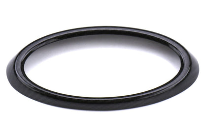 OLM LE Pre - preg Carbon Fiber Front Emblem Frame Overlay - 2018 - 2021 Subaru WRX / STI - JDMuscleOLMA.70066.3