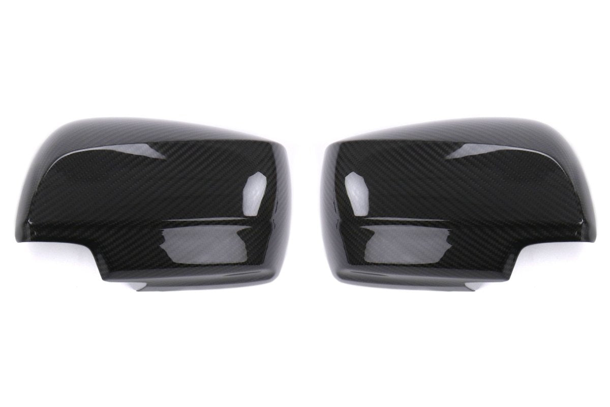 OLM LE Pre - preg Carbon Fiber Full Mirror Covers (No Turn Signal Hole) - 2015 - 2018 WRX - JDMuscleOLM15VAMRNT