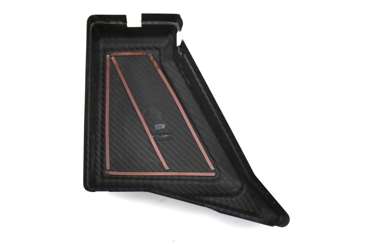 OLM LE Pre - preg Carbon Fiber Fuse Box Cover - 2015+ WRX / 2015+ STI / 2014+ Forester - JDMuscleOLMOLM15SUBFUSE-CF