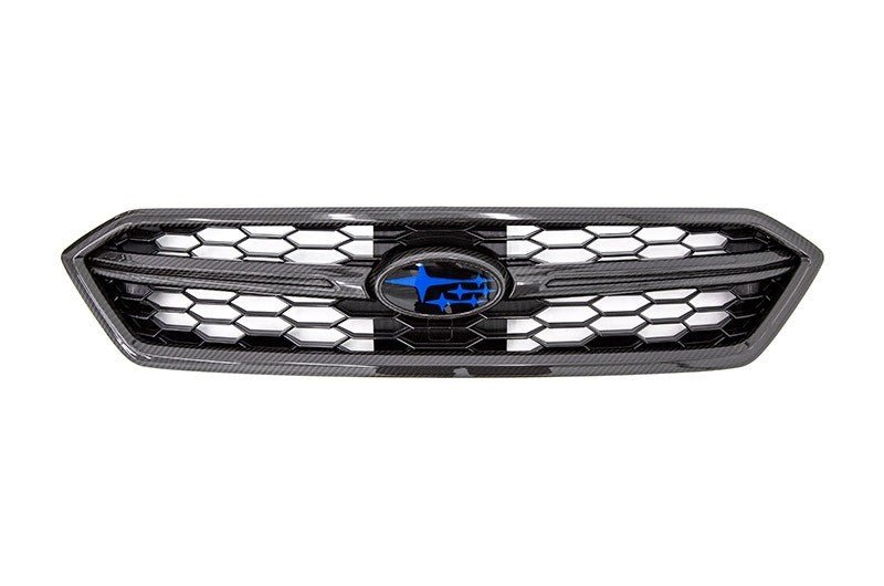 OLM LE Pre - preg Carbon Fiber Grille Garnish (Outer) - 2018 - 2021 Subaru WRX / STI - JDMuscleOLMA.70096.2