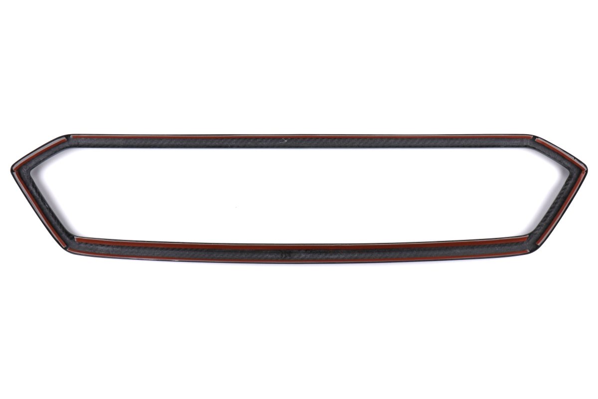 OLM LE Pre - preg Carbon Fiber Grille Garnish (Outer) - 2018 - 2021 Subaru WRX / STI - JDMuscleOLMA.70096.2