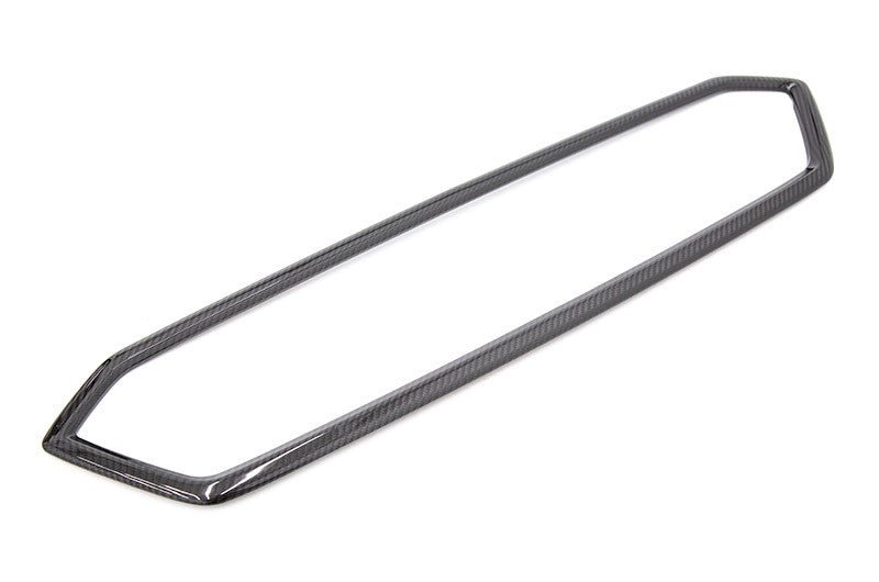 OLM LE Pre - preg Carbon Fiber Grille Garnish (Outer) - 2018 - 2021 Subaru WRX / STI - JDMuscleOLMA.70096.2