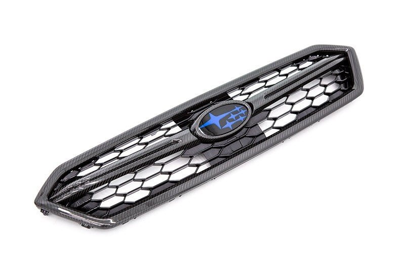 OLM LE Pre - preg Carbon Fiber Grille Garnish (Outer) - 2018 - 2021 Subaru WRX / STI - JDMuscleOLMA.70096.2