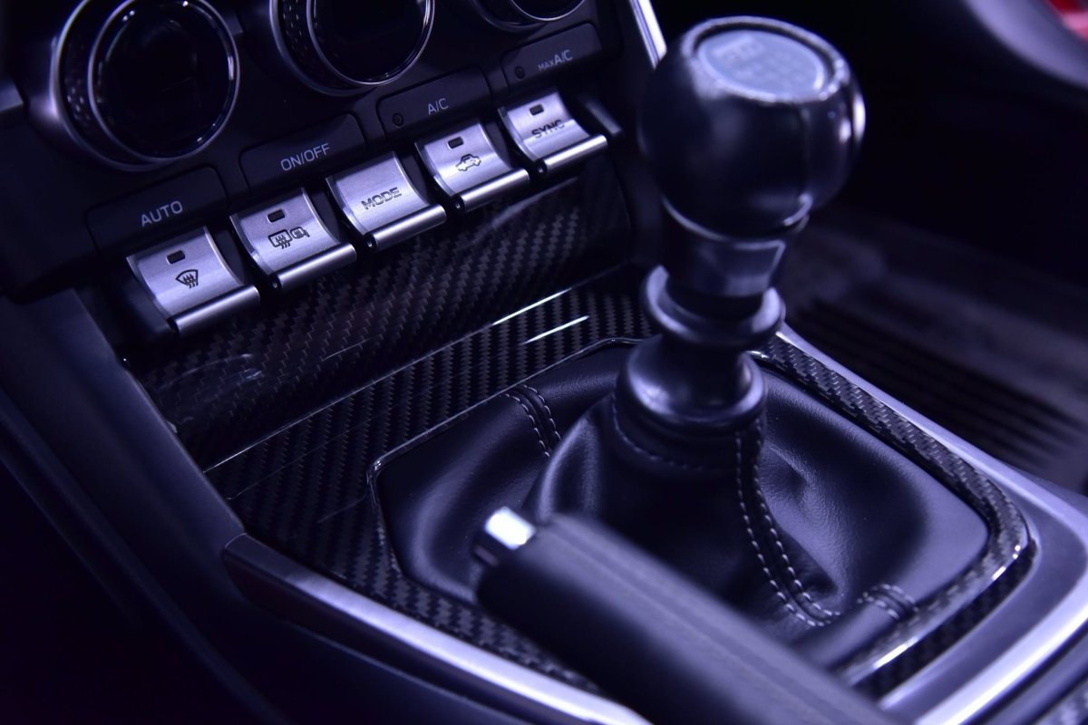 OLM LE Pre - preg Carbon Fiber Shift Panel Trim (MT) - 2022+ BRZ/86 - JDMuscleBRZ - AOLMA.70250.1