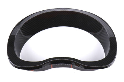 OLM LE Pre - preg Carbon Fiber Speedometer Cluster Trim Cover - 2015 - 2021 Subaru WRX / STI / 2014 - 2018 Forester / 2013 - 2017 Crosstrek - JDMuscleOLMIS-SPEEDO-COVER