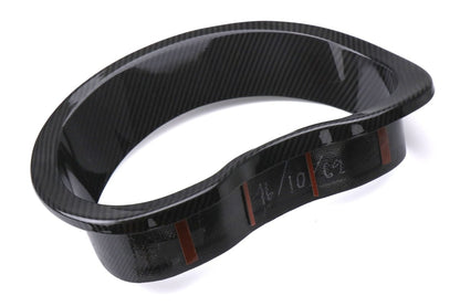 OLM LE Pre - preg Carbon Fiber Speedometer Cluster Trim Cover - 2015 - 2021 Subaru WRX / STI / 2014 - 2018 Forester / 2013 - 2017 Crosstrek - JDMuscleOLMIS-SPEEDO-COVER