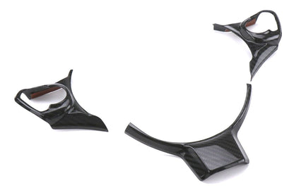 OLM LE Pre - preg Carbon Fiber Steering Wheel Covers - 2017 - 2024 Subaru BRZ / Toyota GR86 - JDMuscleOLMA.70094.1