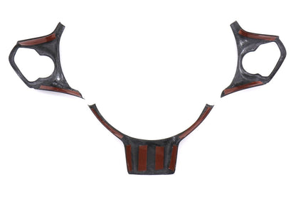 OLM LE Pre - preg Carbon Fiber Steering Wheel Covers - 2017 - 2024 Subaru BRZ / Toyota GR86 - JDMuscleOLMA.70094.1