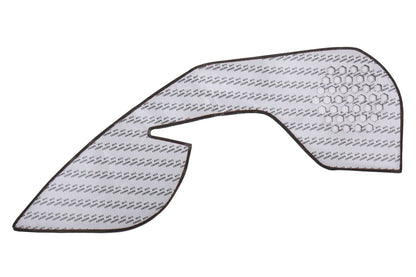 OLM Leather Look Kick Guard Protection Set with Red Stitching (Non HK Equipped) - 2015 - 2021 Subaru WRX / STI - JDMuscleOLMA.70020.2