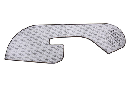 OLM Leather Look Kick Guard Protection Set with Red Stitching (Non HK Equipped) - 2015 - 2021 Subaru WRX / STI - JDMuscleOLMA.70020.2