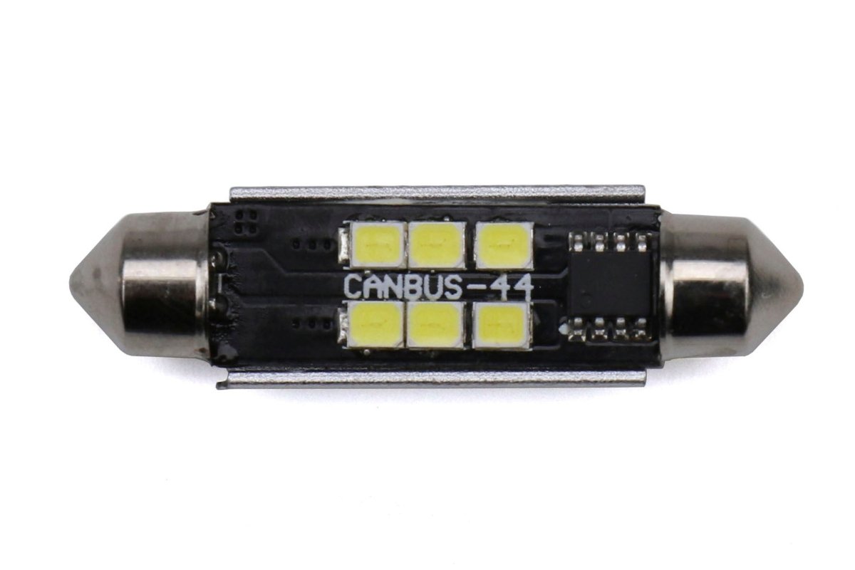 OLM LED 44mm Festoon White Bulb - JDMuscleOLMA.44MM.WHI