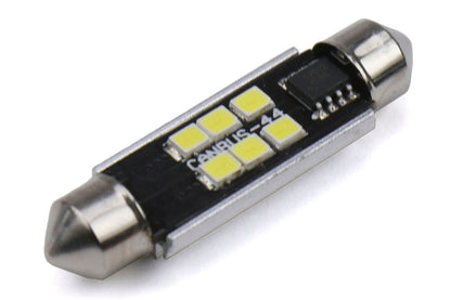 OLM LED 44mm Festoon White Bulb - JDMuscleOLMA.44MM.WHI