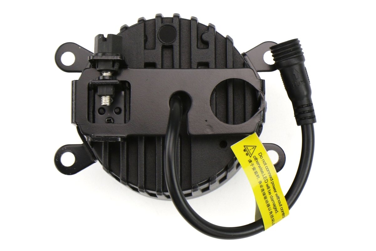 OLM LED / Corona Ring DRL Fog Light Housings - 2015+ WRX / 2015+ STI / 13 - 15 FT86 / 2014+ Forester - JDMuscleOLMSUBCORONA