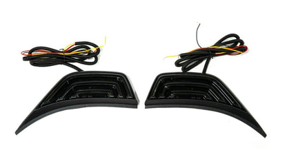 OLM LED Fender Vent Sequential Sidemarkers - 2018+ Jeep Wrangler - JDMuscleOLME.23005.2Smoke