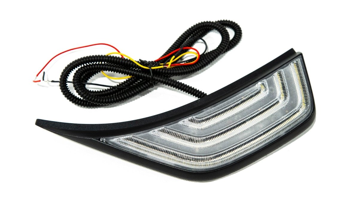 OLM LED Fender Vent Sequential Sidemarkers - 2018+ Jeep Wrangler - JDMuscleOLME.23005.1