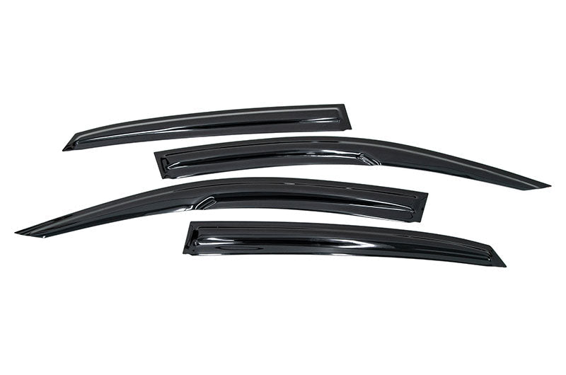 OLM MG Style Rain Guards - 16 - 21 Honda Civic 5D Hatch - JDMuscleOLMB.19001.1