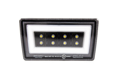 OLM NB+R F1 Rear Brake Light (Clear Lens, Gloss Black Base, White Bar) - 15+ WRX / STI - JDMuscleOLMA.70051.1