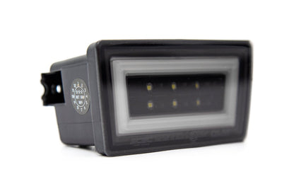 OLM NB+R F1 Rear Brake Light (Smoke Lens, Gloss Black Base, White Bar) - 15+ WRX / STI - JDMuscleOLMA.70051.3