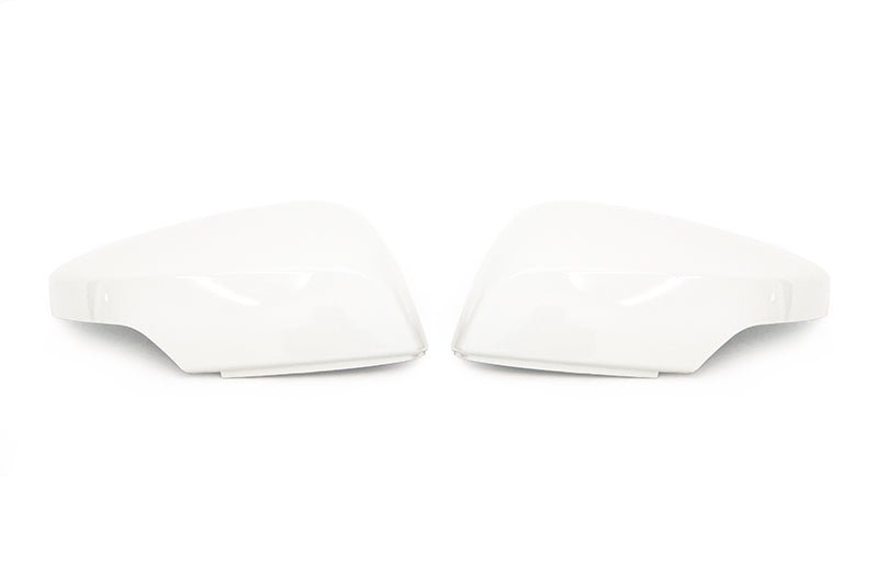 OLM OE Style Mirror Cover with Turn Signal Cutout - Crystal White - 2015 - 2021 Subaru WRX / STI / 2015 - 2017 Crosstrek - JDMuscleOLMA.700193.1-K1X