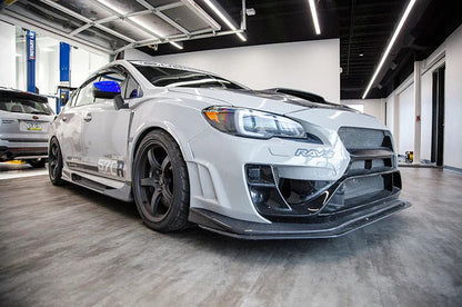 OLM OE Style Mirror Cover with Turn Signal Cutout - Dark Grey Metallic - 2015 - 2021 Subaru WRX / STI / 2015 - 2017 Crosstrek - JDMuscleOLMA.700193.1-61K