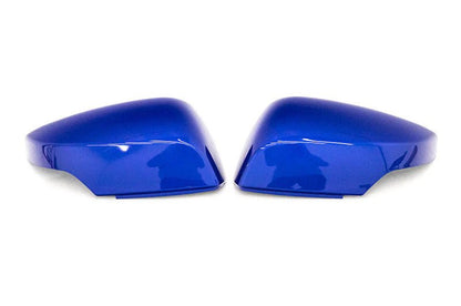 OLM OE Style Mirror Cover with Turn Signal Cutout - Lightning Red - 2015 - 2021 Subaru WRX / STI / 2015 - 2017 Crosstrek - JDMuscleOLMA.700193.1-C7P