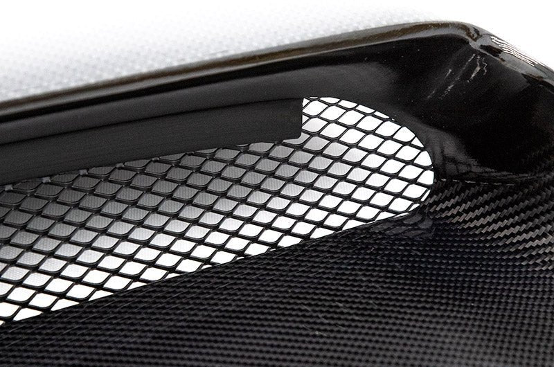 OLM Oversized Carbon Fiber Hood Scoop - 2015+ WRX / STI - JDMuscleOLMA.70142.1