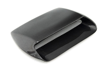 OLM Oversized Carbon Fiber Hood Scoop - 2015+ WRX / STI - JDMuscleOLMA.70142.1