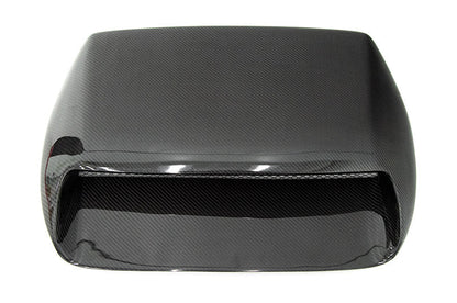 OLM Oversized Carbon Fiber Hood Scoop - 2015+ WRX / STI - JDMuscleOLMA.70142.1